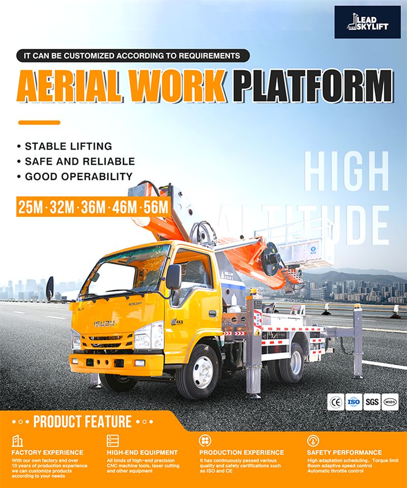 Vehicle Mounted Aerial Work Platform Custom
